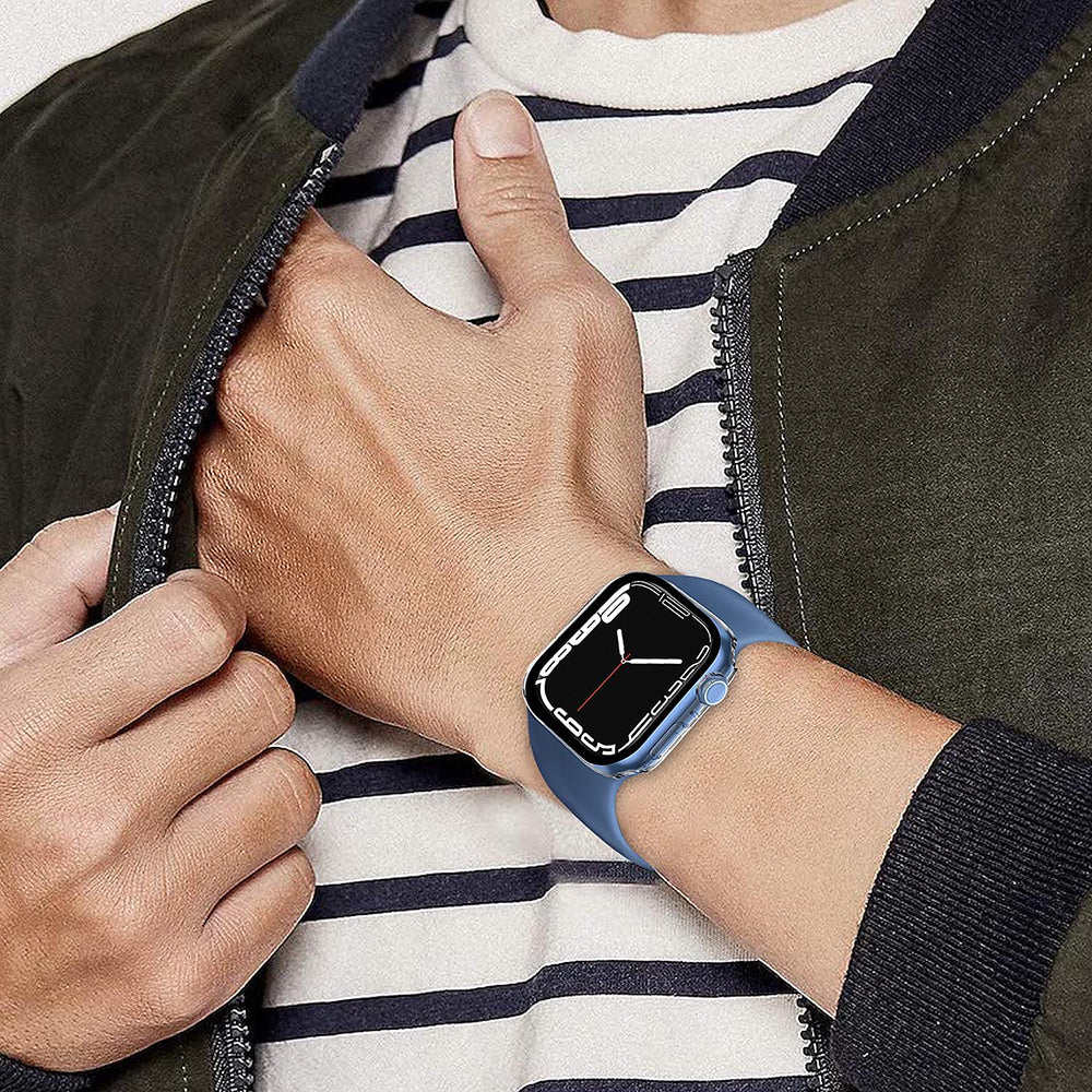 Techsuit Defense360 Pro tok Apple Watch 7 45mm szériához, Átlátszó