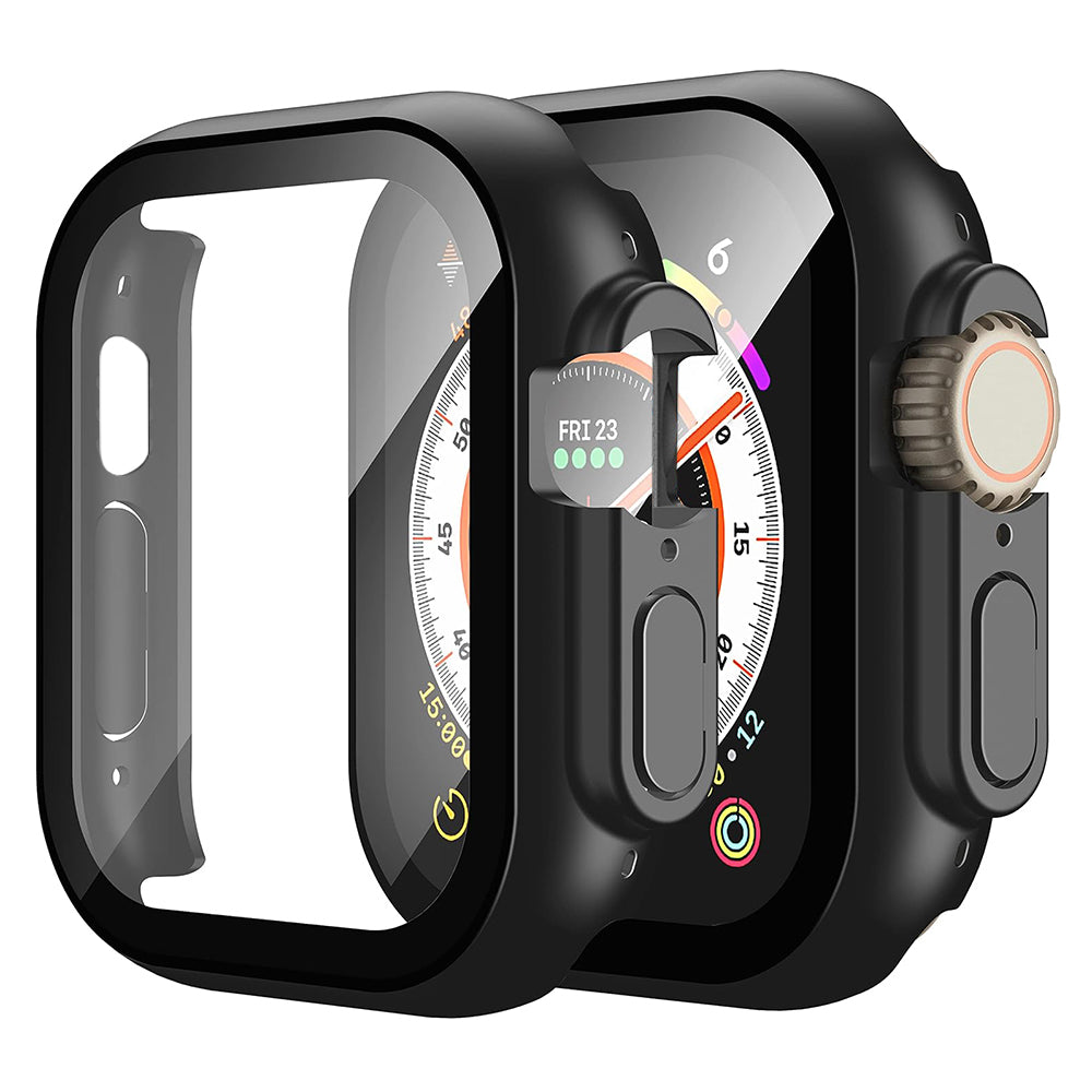 Techsuit Defense360 Pro tok Apple Watch Ultra Series-hez, fekete