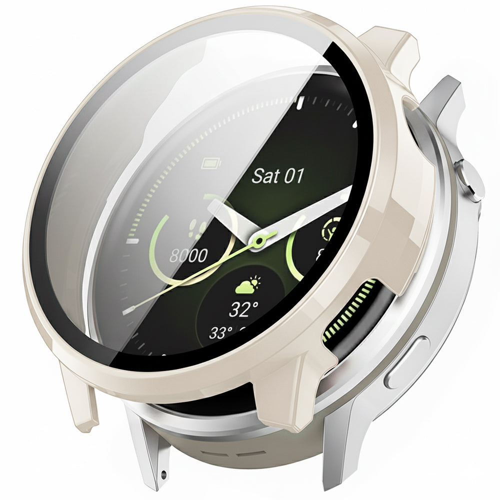 Techsuit Defense360 Pro tok Garmin Venu 4 41mm-hez, Bézs