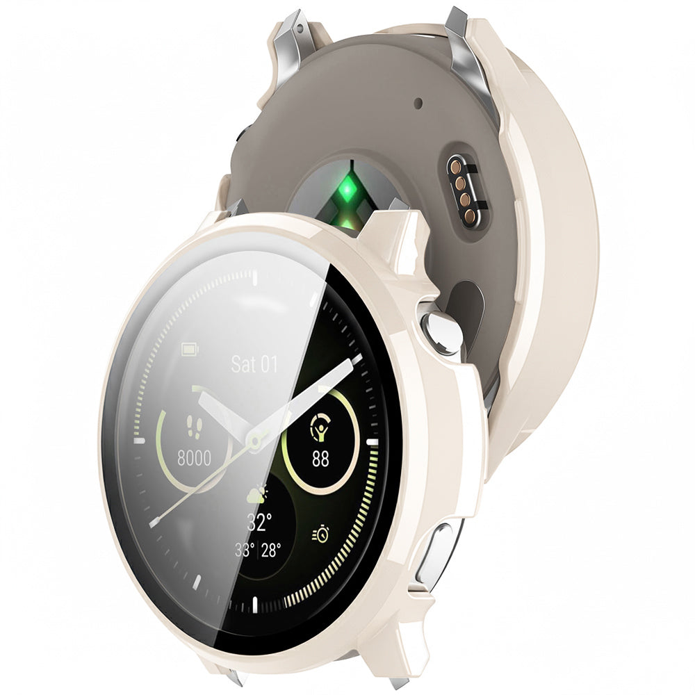 Techsuit Defense360 Pro tok Garmin Venu 4 41mm-hez, Bézs