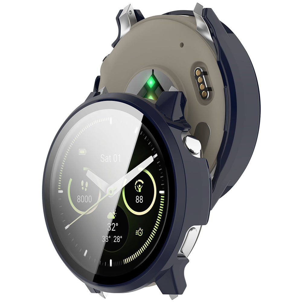 Techsuit Defense360 Pro tok Garmin Venu 4 41mm-hez, Tengerészkék
