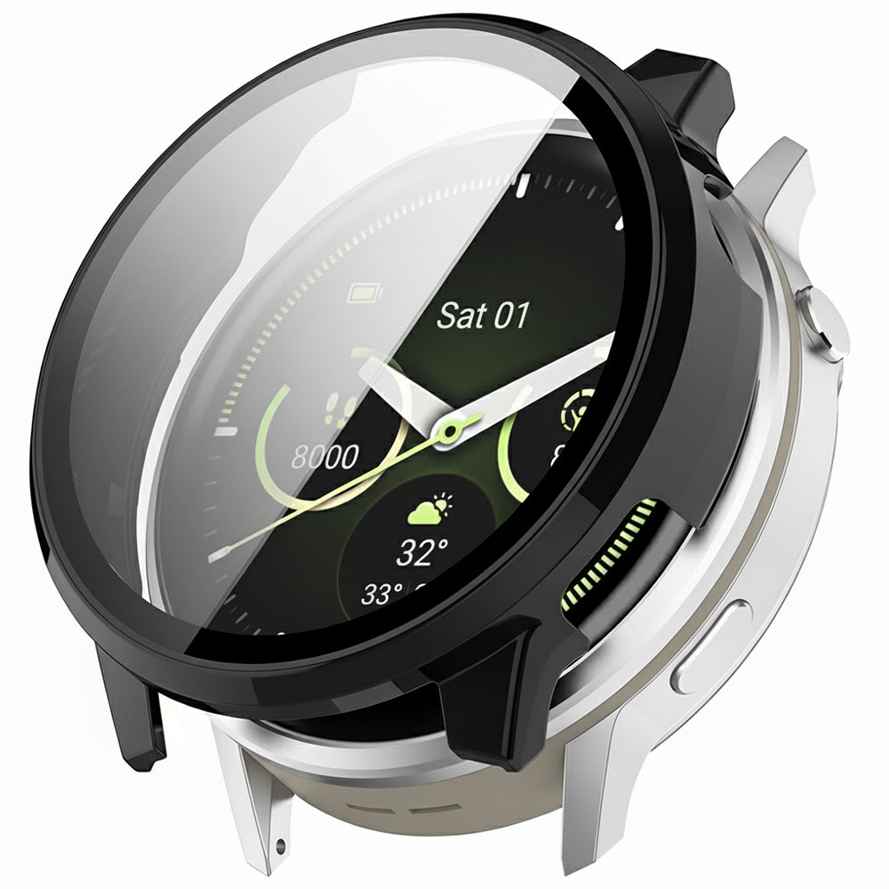 Techsuit Defense360 Pro tok Garmin Venu 4 45mm-hez, Fekete