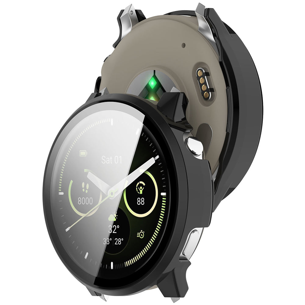 Techsuit Defense360 Pro tok Garmin Venu 4 45mm-hez, Fekete