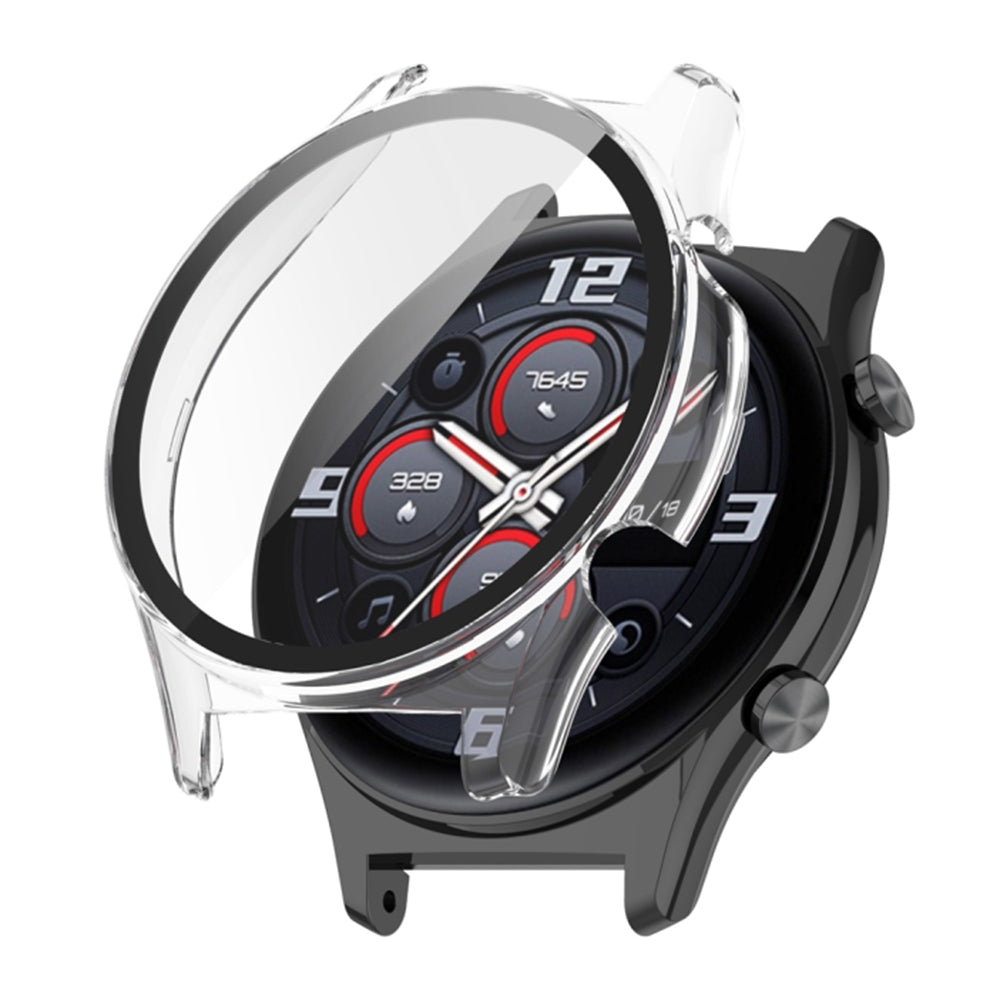 Techsuit Defense360 Pro Case for Honor Watch GS 3, Transparent