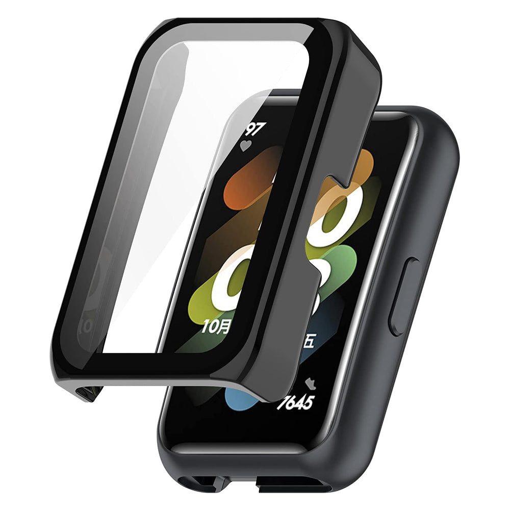 Techsuit Defense360 Pro tok Huawei Band 8 / Band 9-hez, fekete