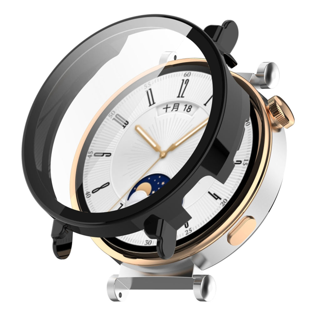 Techsuit Defense360 Pro tok Huawei Watch GT 4 41mm-hez, Fekete