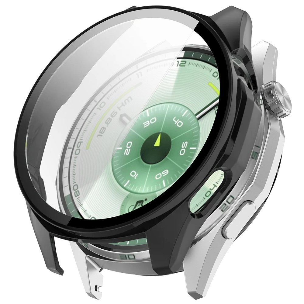 Techsuit Defense360 Pro tok Huawei Watch GT 6 46mm-hez, Fekete