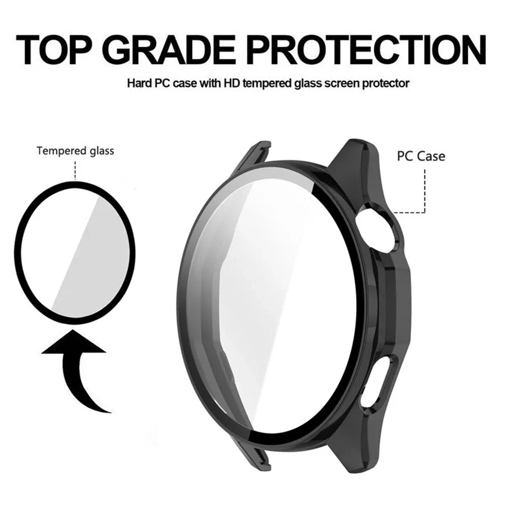 Techsuit Defense360 Pro tok Huawei Watch GT 6 46mm-hez, Fekete