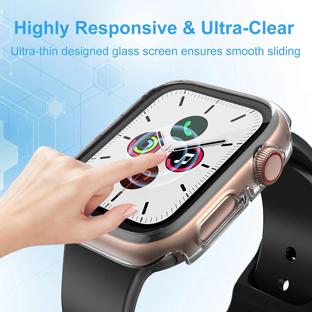 Techsuit Defense360 Pro Bezel tok Huawei Watch Ultimate-hoz, Átlátszó