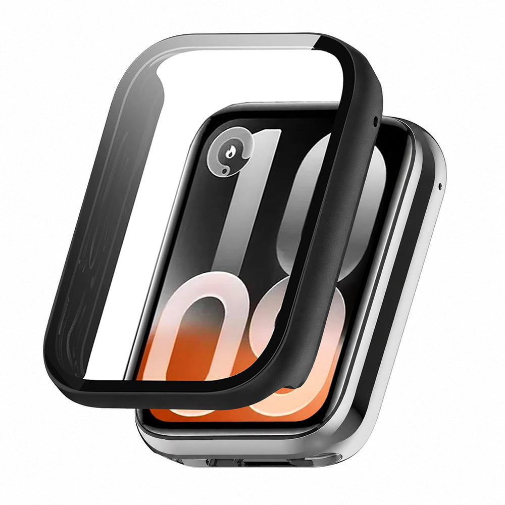 Techsuit Defense360 Pro tok Xiaomi Smart Band 10 Pro-hoz, matt fekete