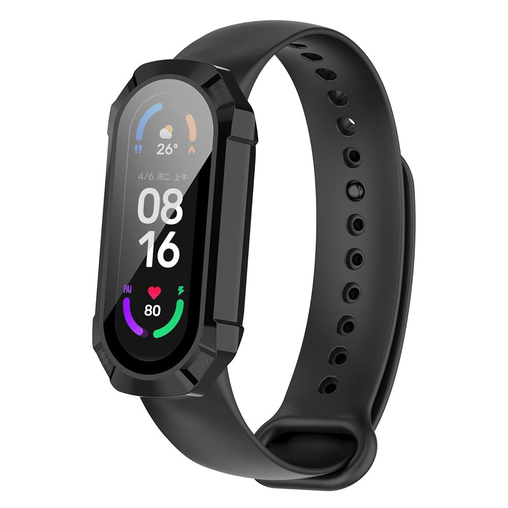 Techsuit Defense360 Pro tok Xiaomi Smart Band 7-hez, fekete
