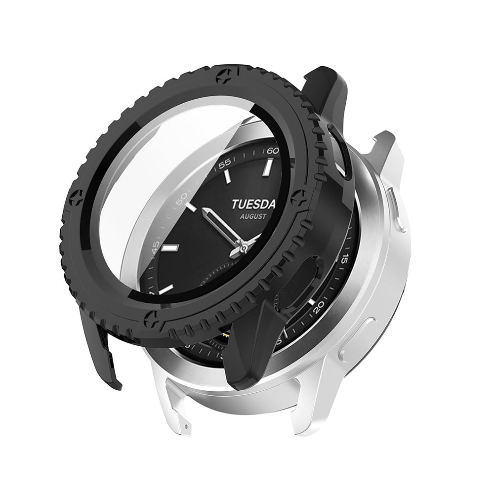 Techsuit Defense360 Pro tok Xiaomi Watch S3-hoz, fekete