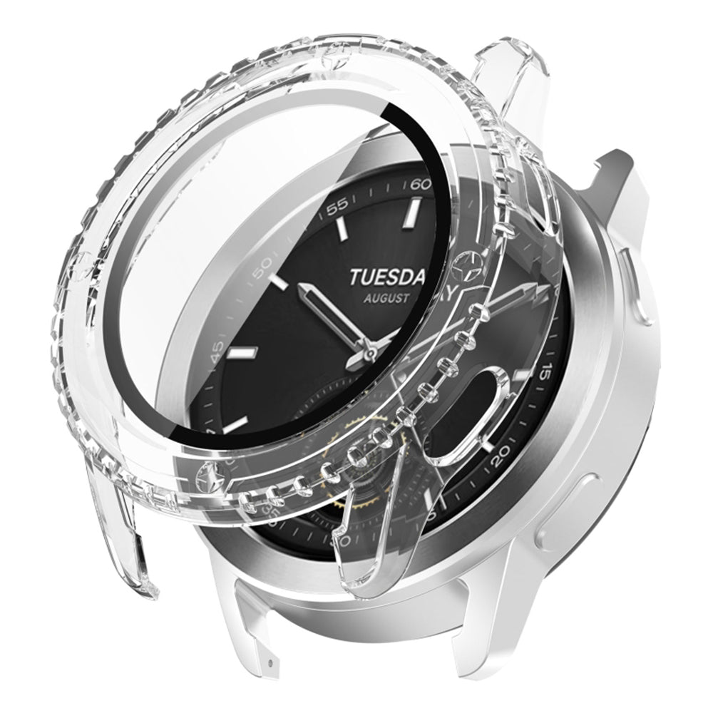 Techsuit Defense360 Pro tok Xiaomi Watch S3-hoz, Átlátszó