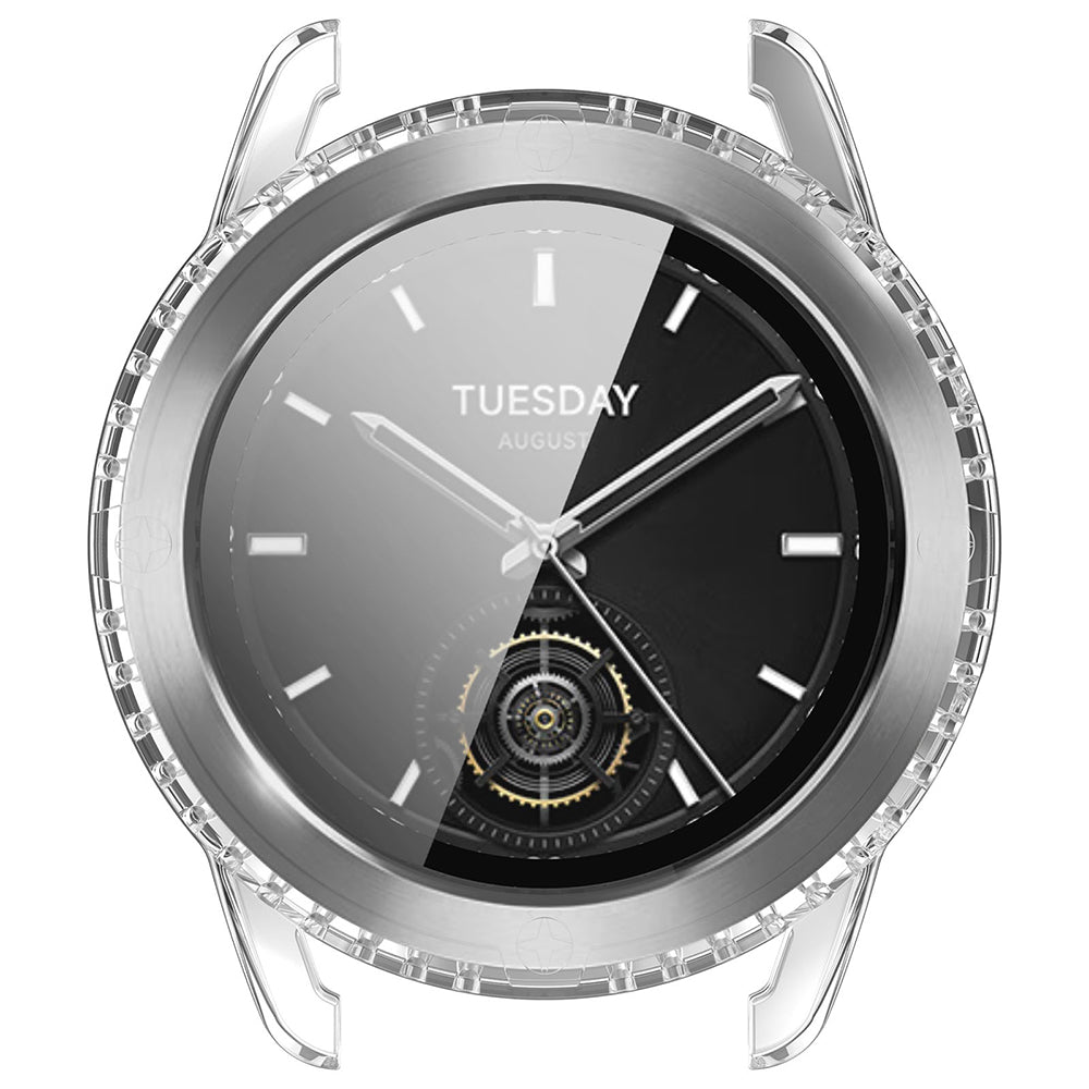 Techsuit Defense360 Pro tok Xiaomi Watch S3-hoz, Átlátszó