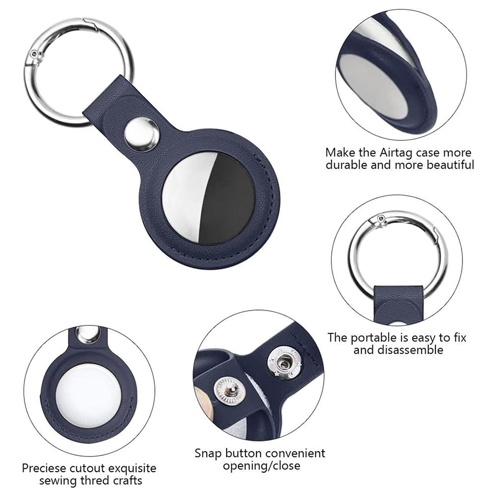 Techsuit SLH1 tok Apple AirTag-hoz, Kék