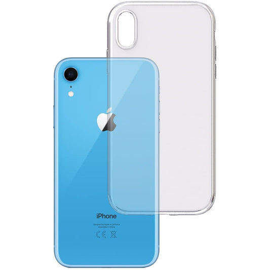 tok Apple iPhone XR, 3MK, átlátszó, átlátszó, átlátszó