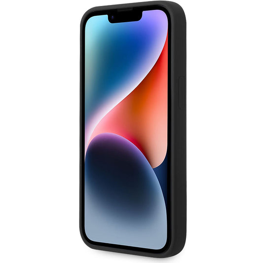 Tok Apple iPhone 14 Plus-hoz, Karl Lagerfeld, Szilikon Body Choupette, Fekete