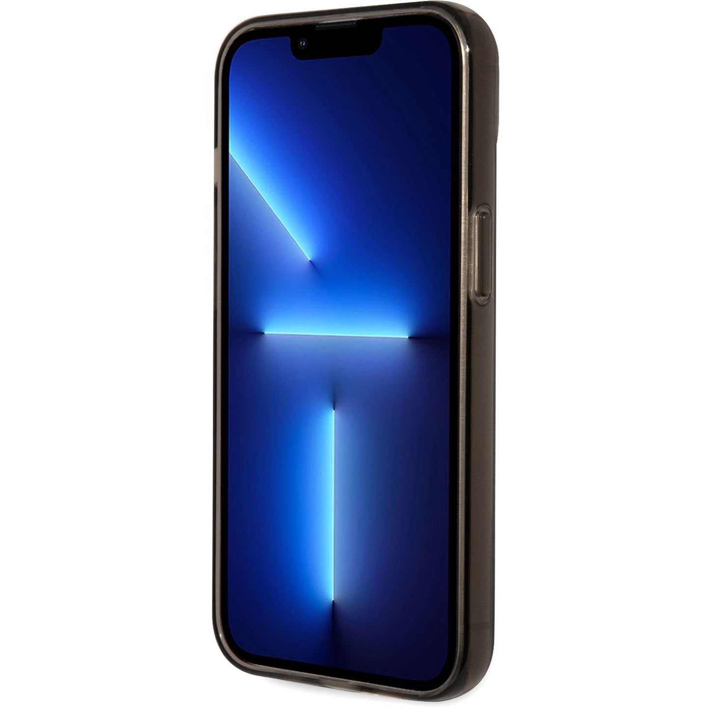Karl Lagerfeld IML TPU tok Apple iPhone 14 Plus-hoz, Ikonik NFT, Átlátszó Fekete KLHCP14MHNIKTCK