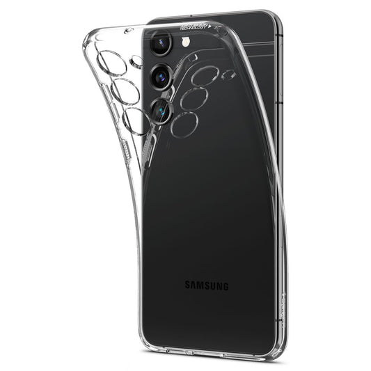 Tojás Samsung Galaxy S23 S911, Spigen, folyadékkristályos, átlátszó ACS05708