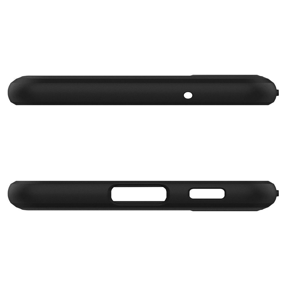 Pouch for Samsung Galaxy S21 FE 5G G990, Spigen, Rugged Armor, Black ACS03049