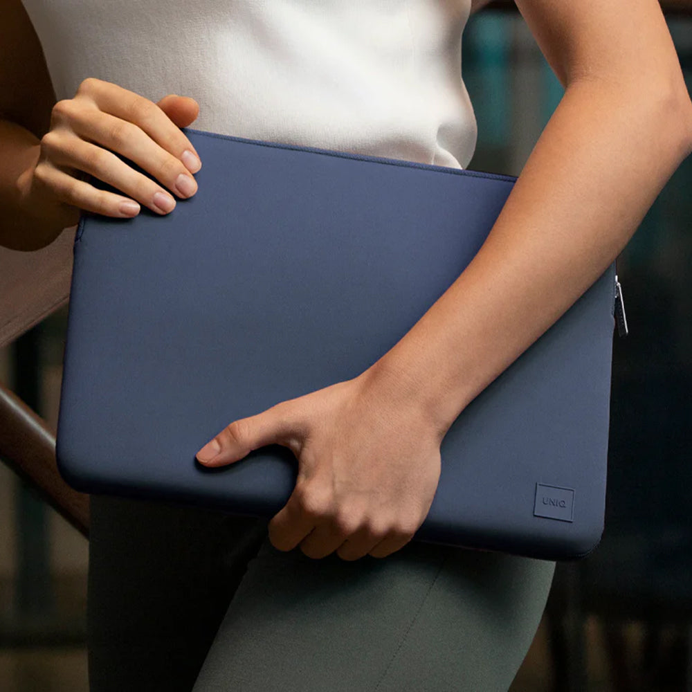 UNIQ Cyprus tok max. 14 hüvelykes laptophoz, tengerészkék