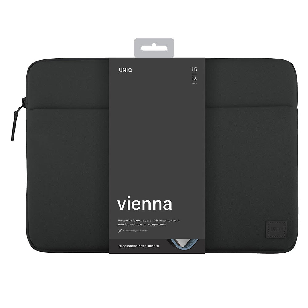 UNIQ Vienna tok max. 16 hüvelykes laptophoz, fekete
