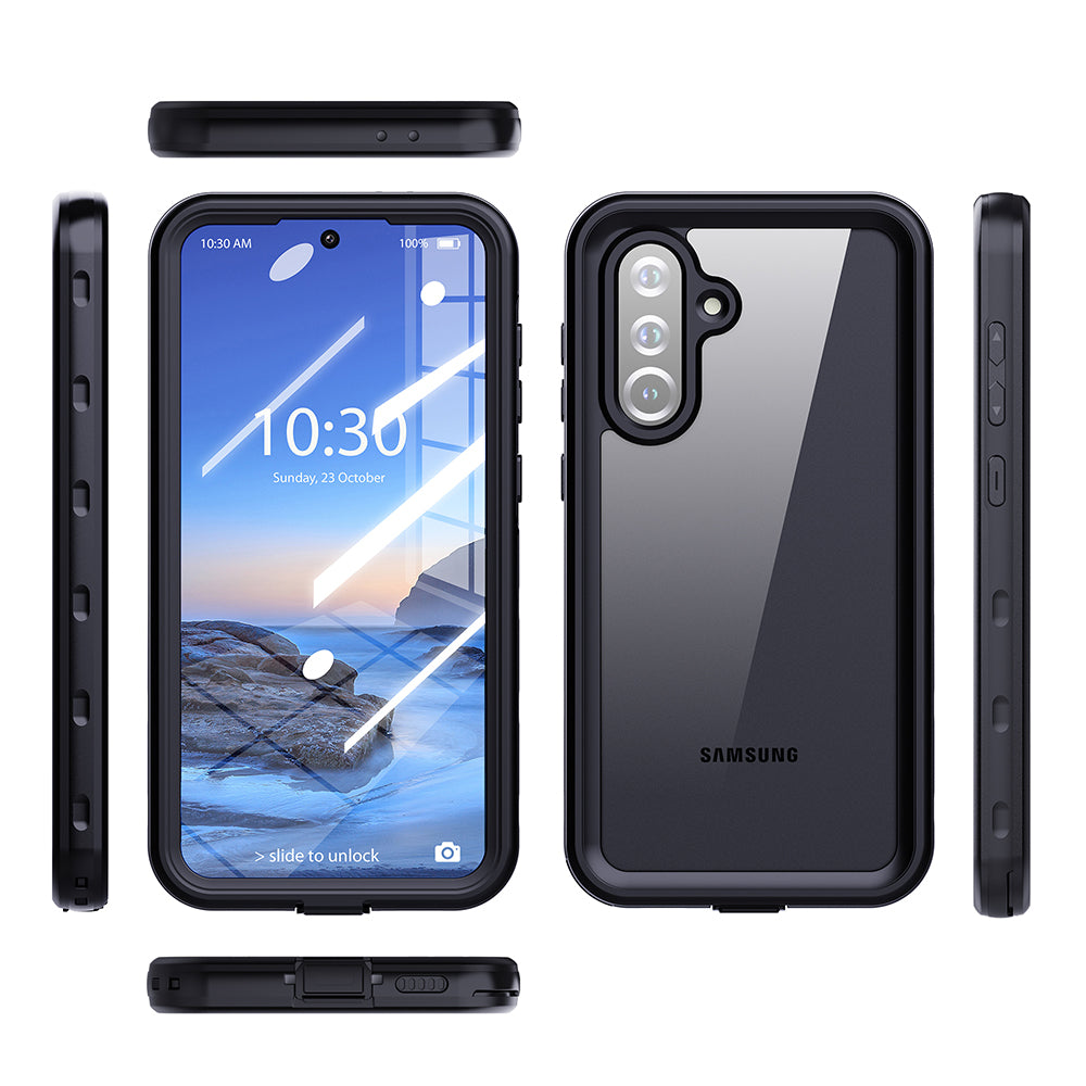 Vízálló tok Samsung Galaxy A26 A266-hoz, ShellBox, Fekete