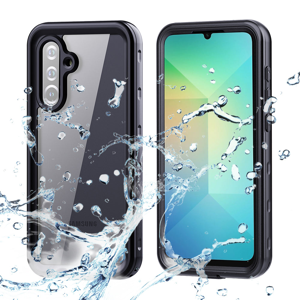 Vízálló tok Samsung Galaxy A26 A266-hoz, ShellBox, Fekete