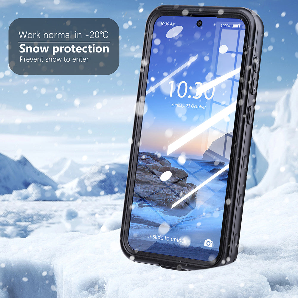 Vízálló tok Samsung Galaxy A26 A266-hoz, ShellBox, Fekete