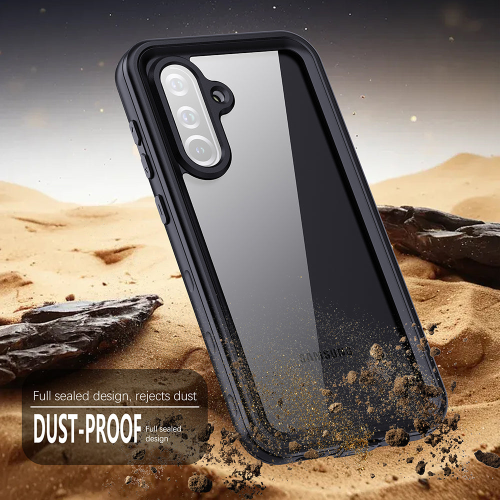 Vízálló tok Samsung Galaxy A26 A266-hoz, ShellBox, Fekete