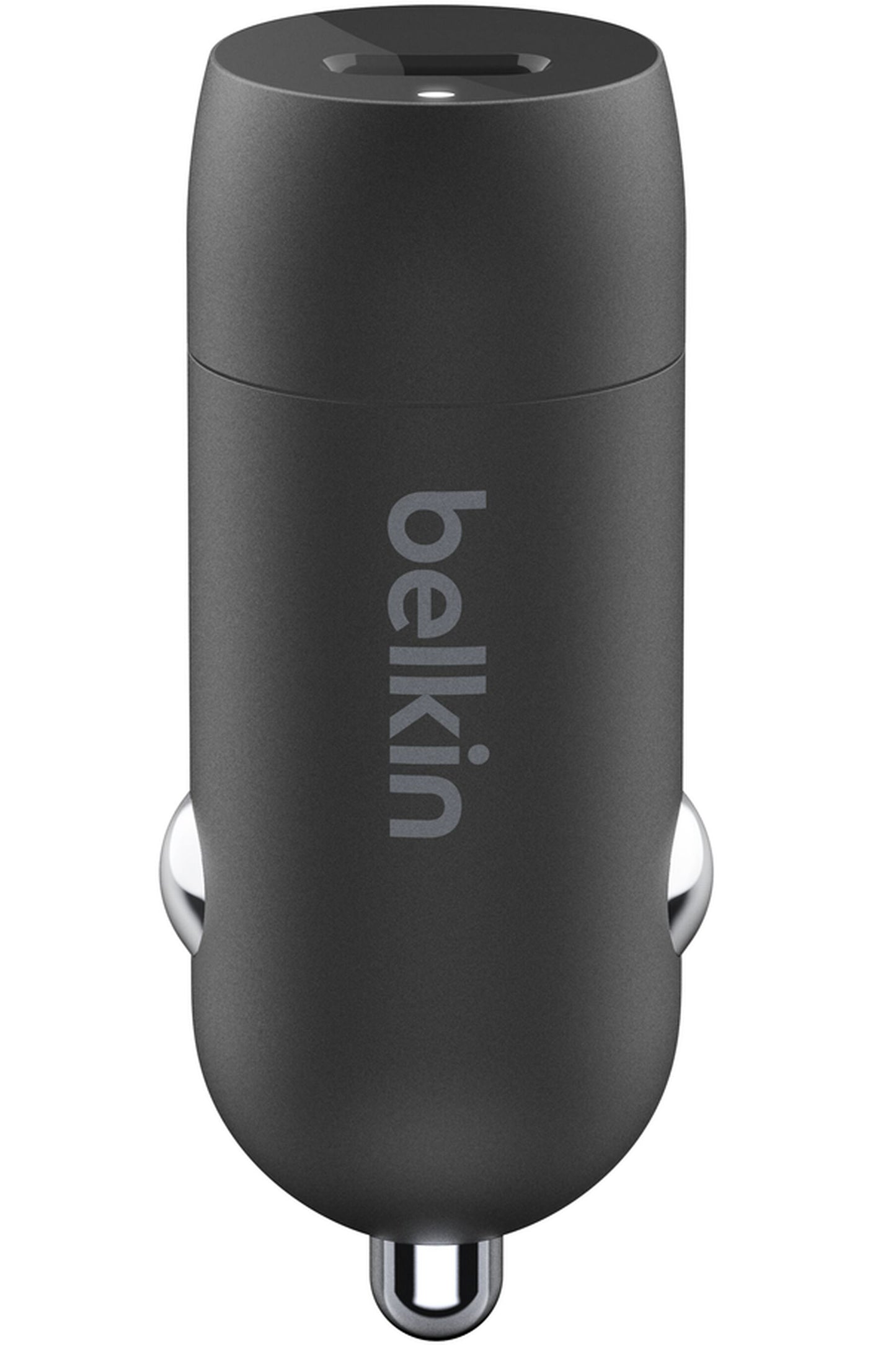 Car Charger With USB-C Cable Belkin BoostCharge, 30W, 3A, 1 x USB-C, Black CCA004bt1MBK-B6