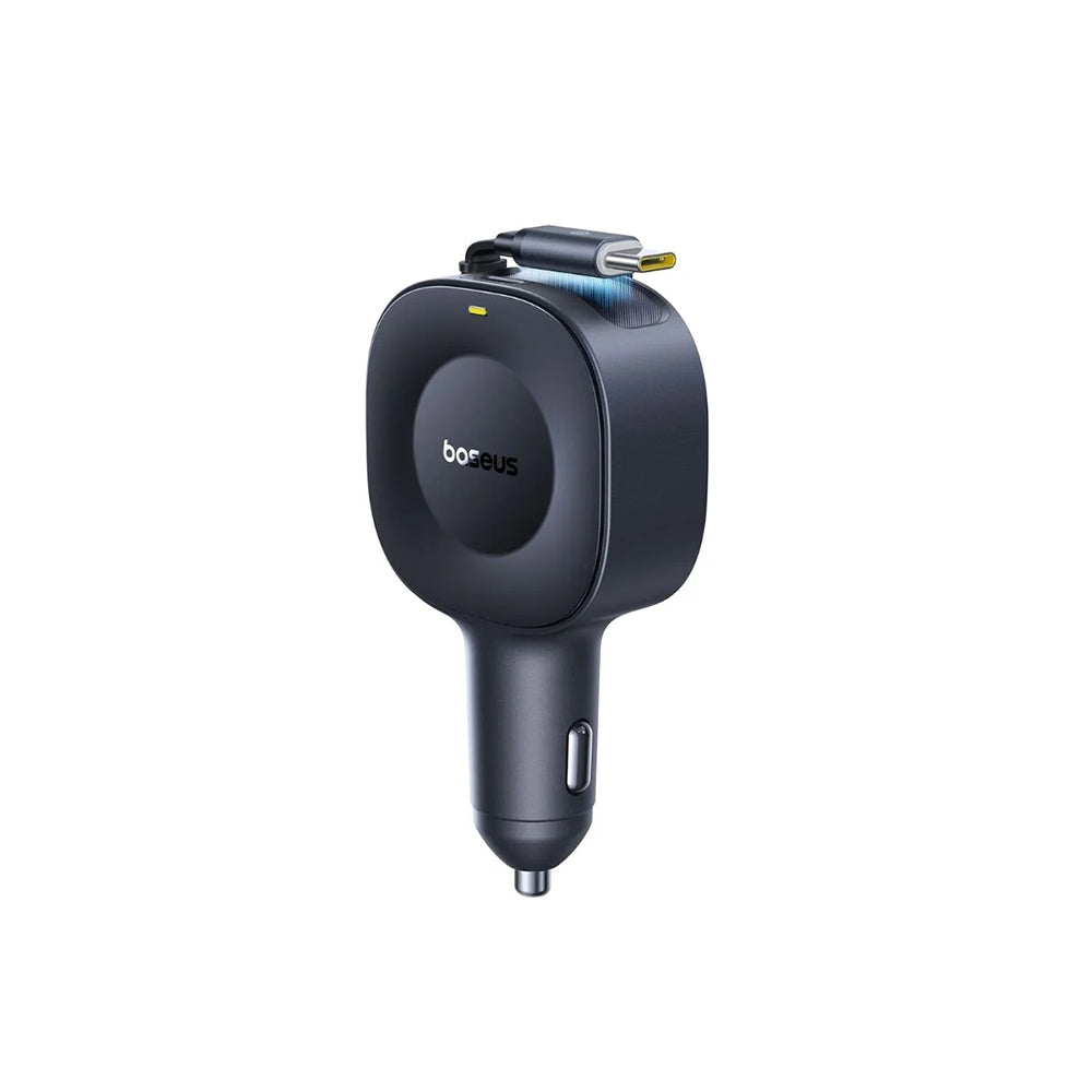 Autós töltő USB-C kábellel Baseus PrimeTrip VR2, 30W, 3A, 1 x USB-C, Fekete C0206400