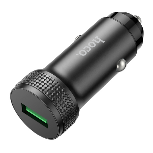 HOCO Z49A autós töltő, 18W, 3A, 1 x USB-A, fekete