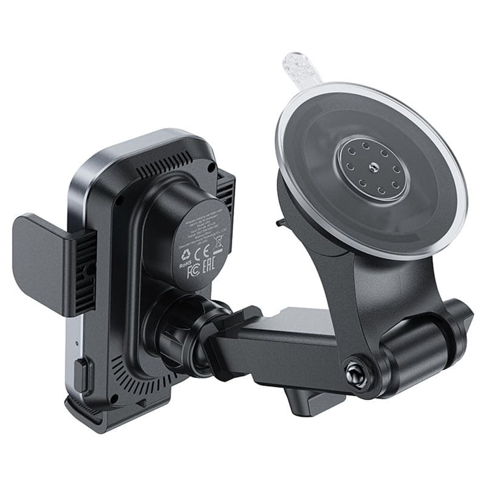 Wireless autós töltő Acefast D53, 15W, 1.67A, Fekete