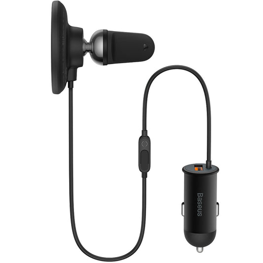 Baseus CW01 Vezeték nélküli Autós Töltő, 40W, 3A, Fekete C40141000111-01
