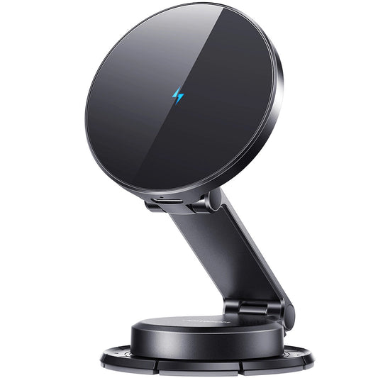 Joyroom JR-ZS408 vezeték nélküli autós töltő, 15W, 1.67A, fekete