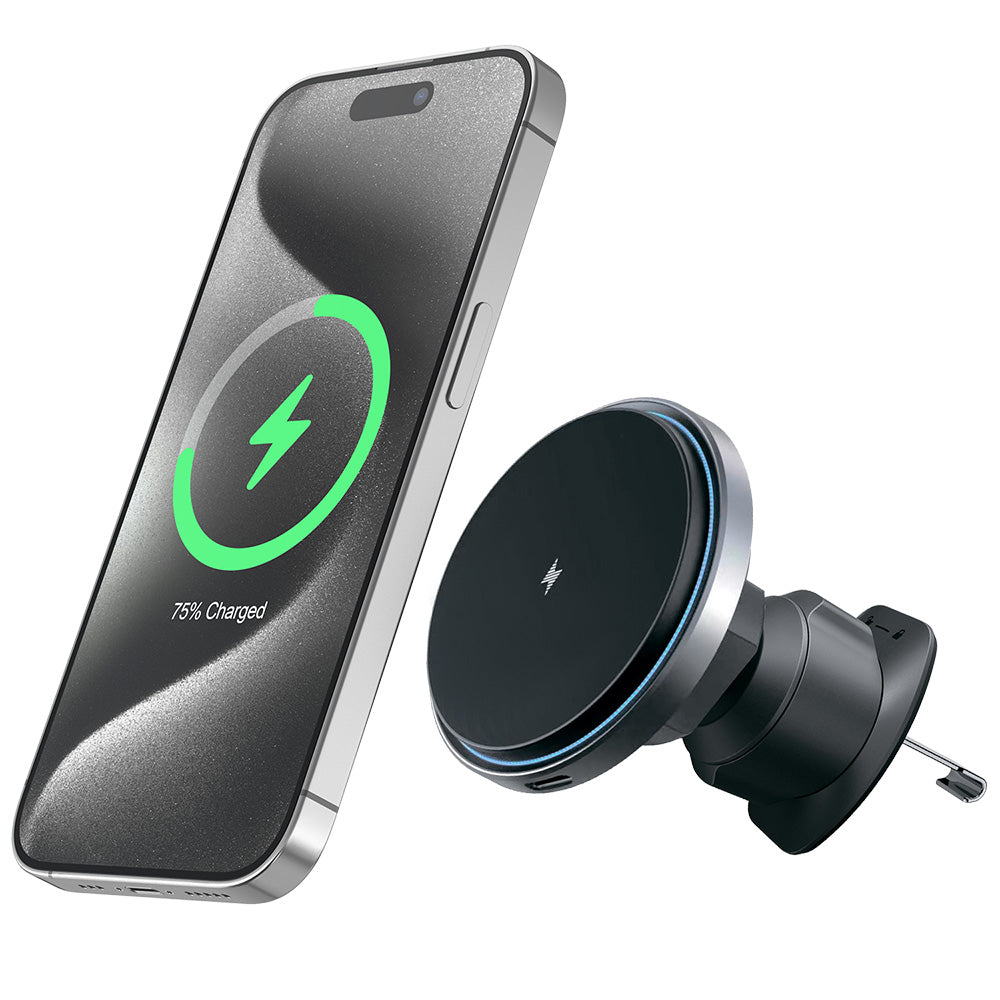 Proove Magic Circle Pro vezeték nélküli autós töltő, 15W, 1.67A, Fekete WHMP15010001