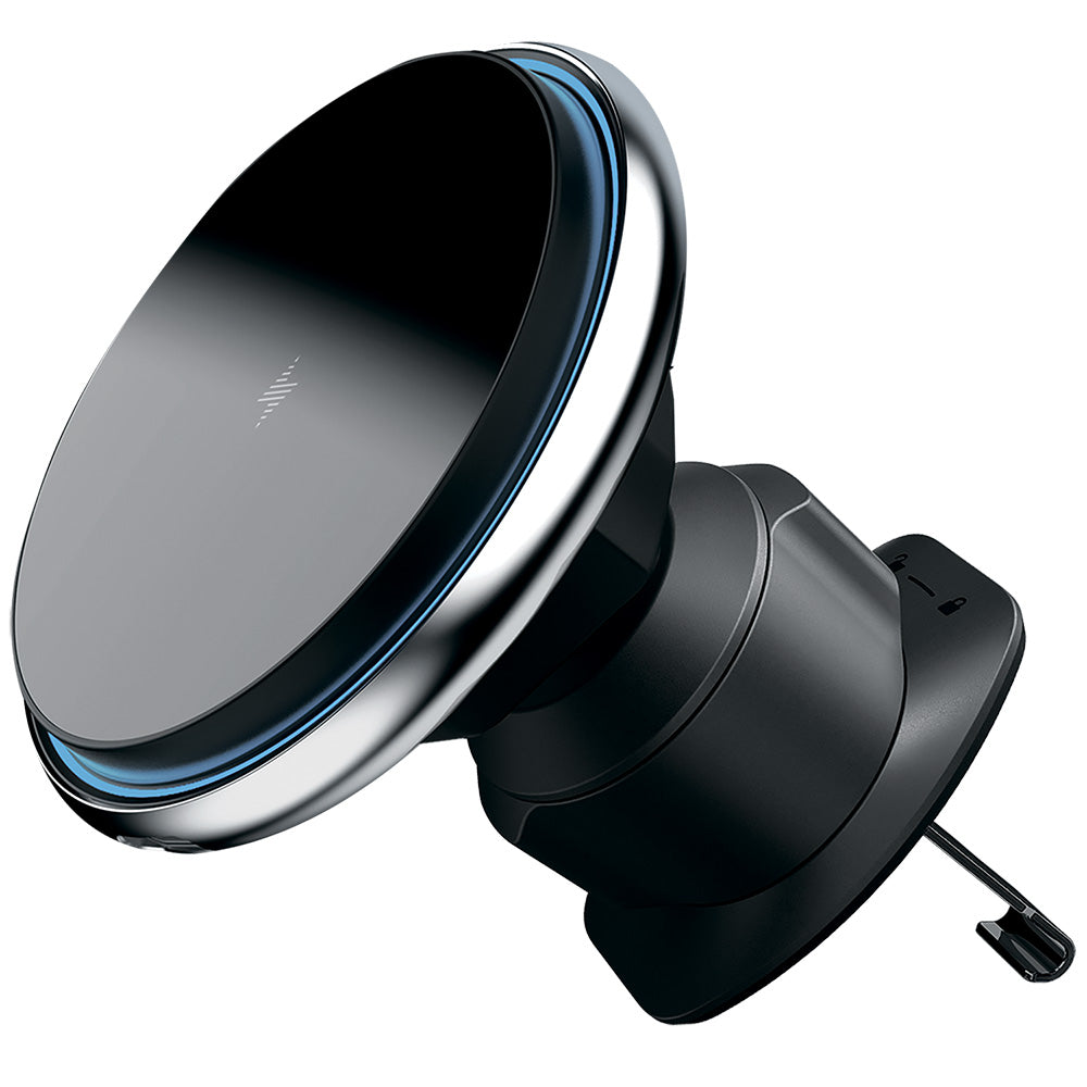 Proove Magic Circle vezeték nélküli autós töltő, 15W, 1.67A, ezüst WHMC15020006