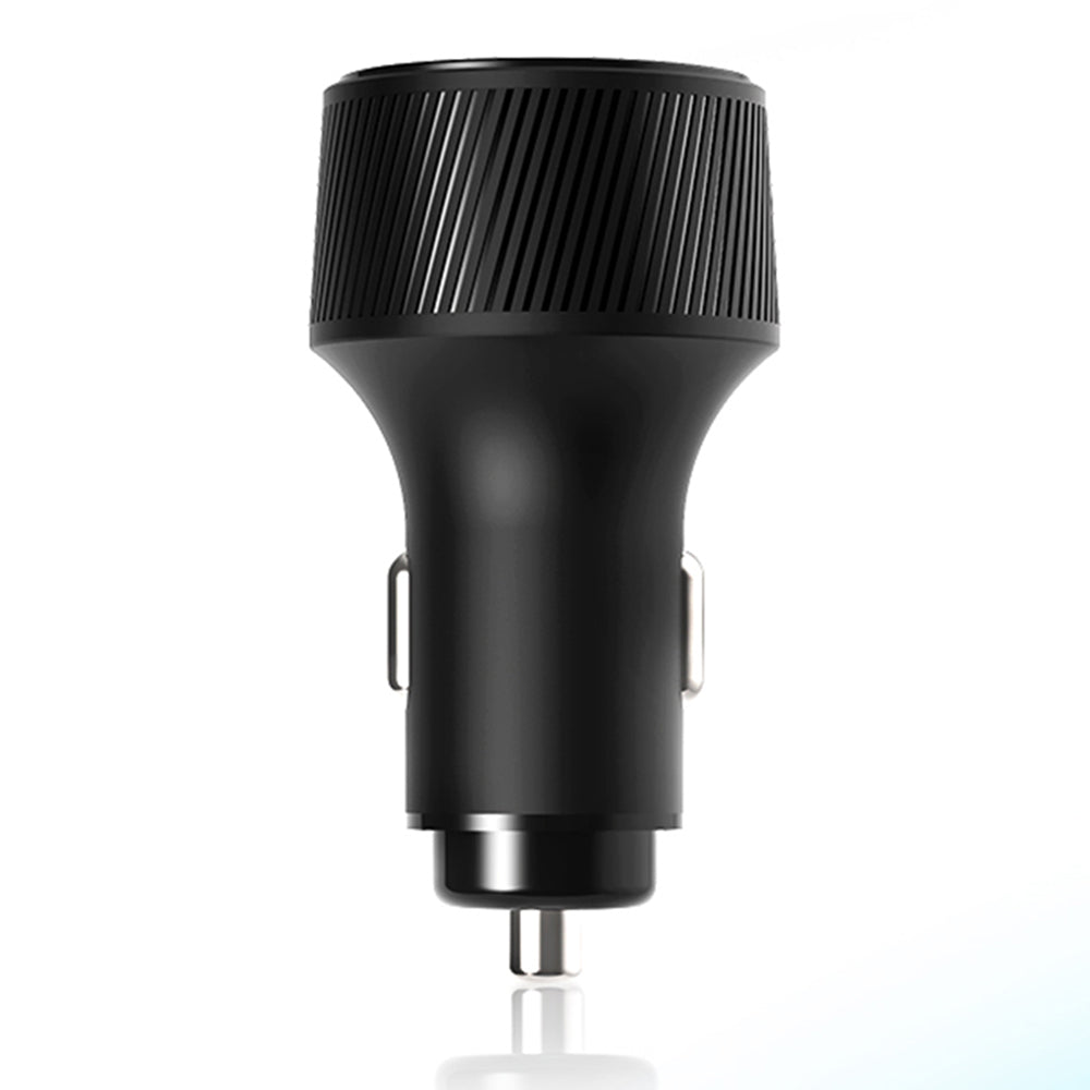 Yesido Y31 autós töltő, kijelzővel, 18W, 3A, 2 x USB-A, fekete