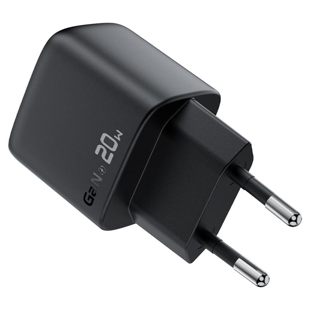 Acefast A113 Display hálózati töltő, 20W, 3A, 1 x USB-C, Fekete
