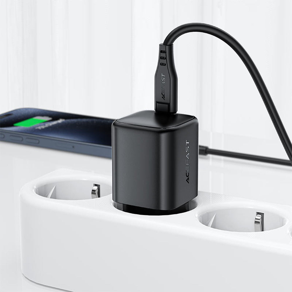 Acefast A134 hálózati töltő, 67W, 3.35A, 1 x USB-C, Fekete