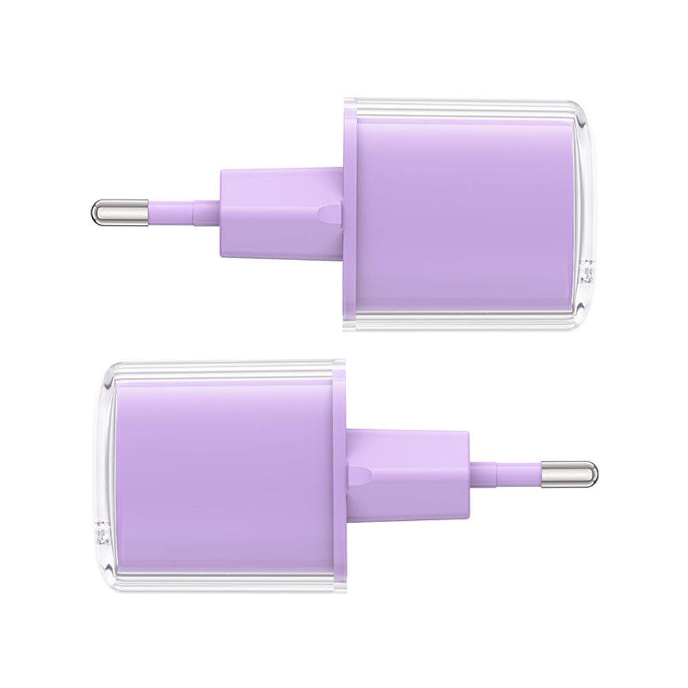 Acefast A53 Sparkling Display hálózati töltő, 30W, 3A, 1 x USB-C, Lila