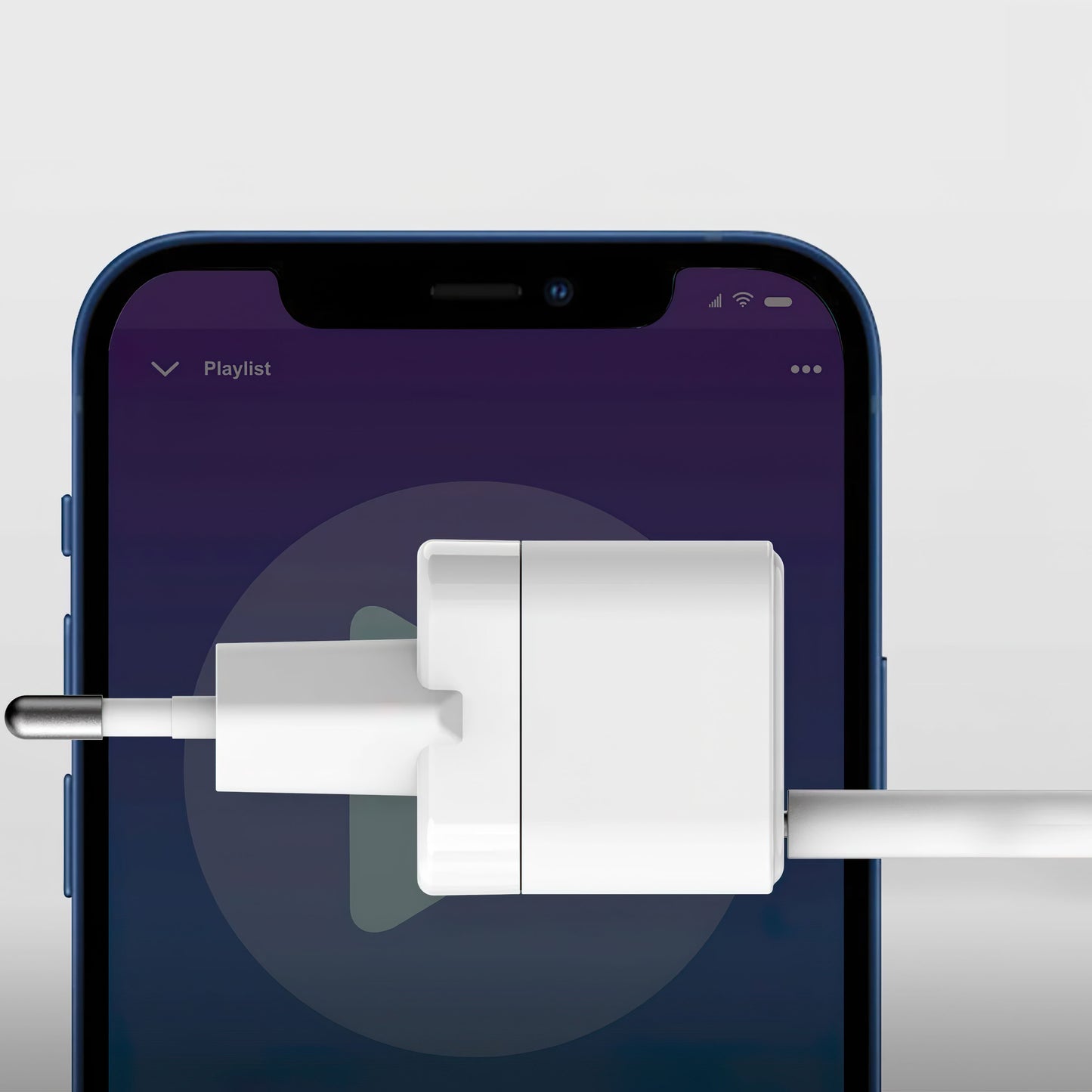 Anker PowerPort III Cube hálózati töltő, 20W, 3A, 1 x USB-C, fehér A2149G21