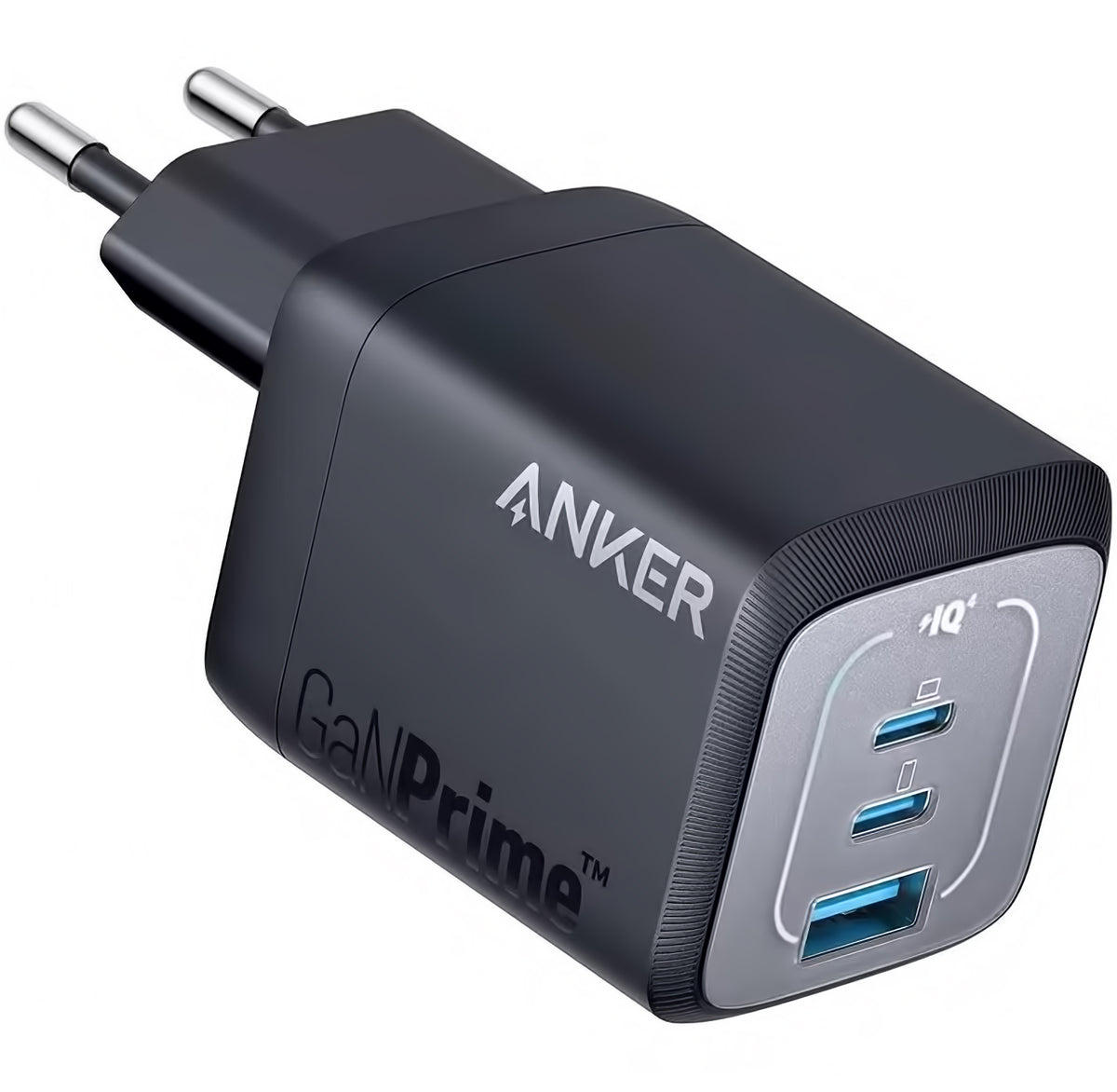 Network Charger Anker Prime, 67W, 5A, 1 x USB-A - 2 x USB-C, Black A2669313