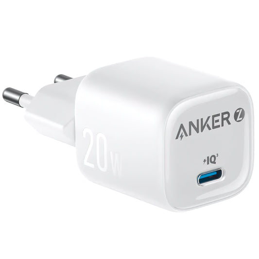 Anker Zolo Hálózati Töltő, 20W, 3A, 1 x USB-C, Fehér A2699G21