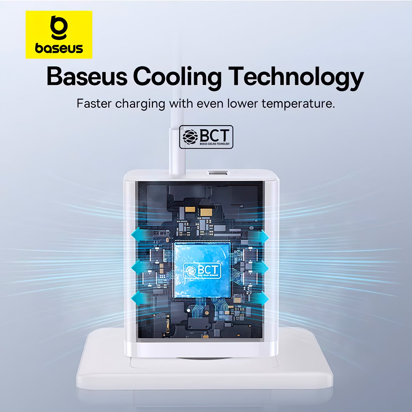 Baseus Cube hálózati töltő, 30W, 2,4A, 1 x USB-A - 1 x USB-C, fehér P10111404213-00