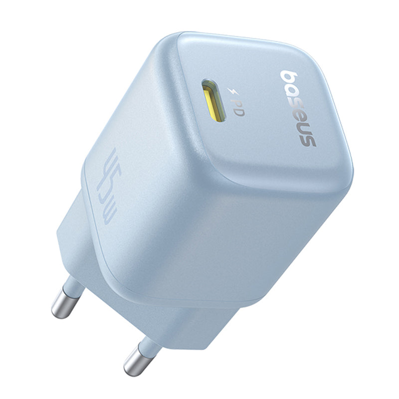 Baseus PicoGo hálózati töltő, 45W, 3A, 1 x USB-C, Kék P10176800313-00