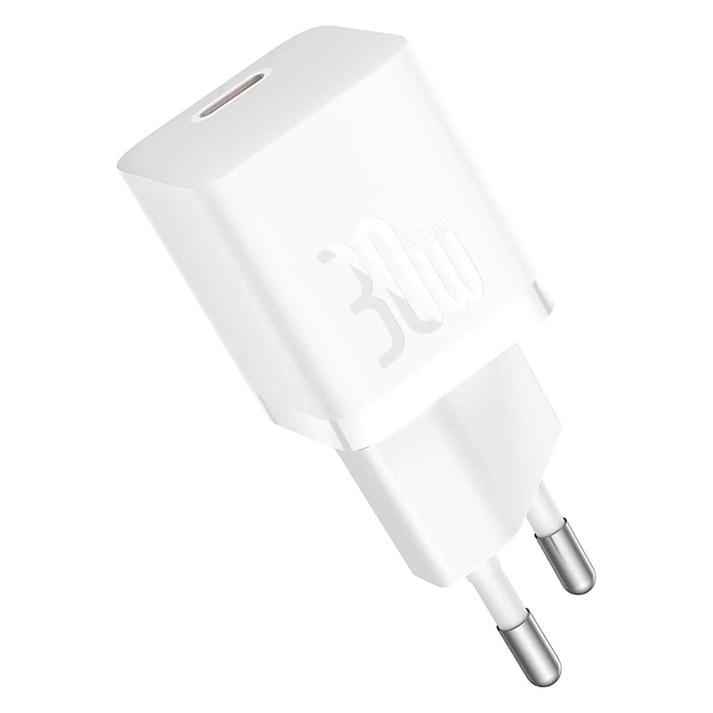 Baseus GaN5S USB-C kábel hálózati töltő GaN5S, 30W, 3A, 1 x USB-C, fehér P1011090902213-00