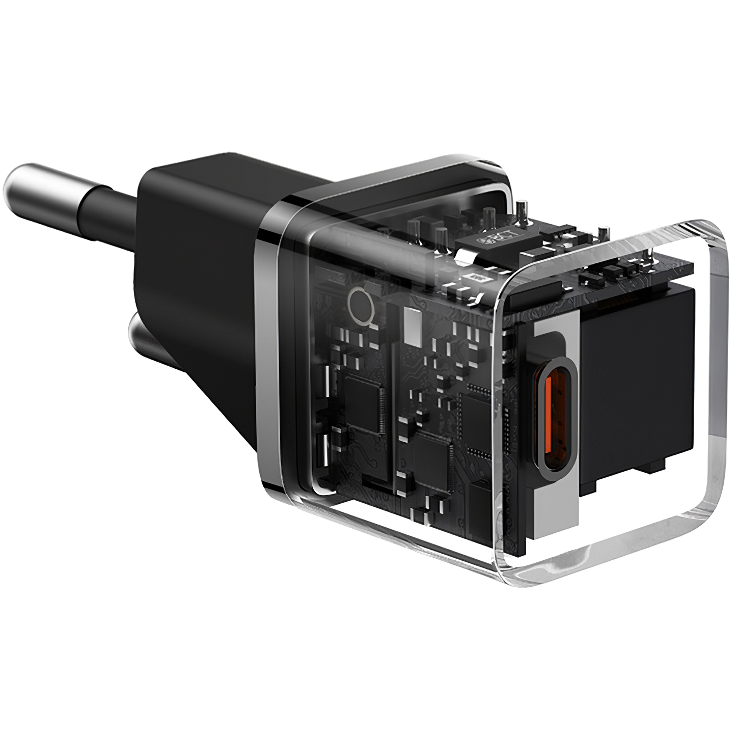 Baseus GaN5 USB-C kábel hálózati töltő GaN5, 20W, 3A, 1 x USB-C, fekete P10110900113-00