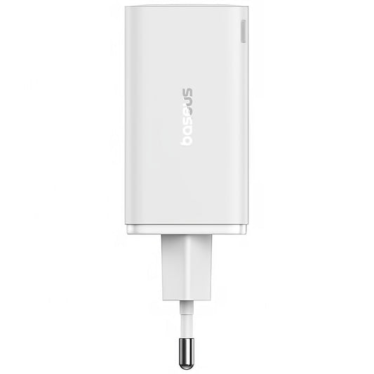 Baseus GaN6 Pro USB-C kábel hálózati töltő USB-C kábellel, 100W, 3,25A, 2 x USB-A - 2 x USB-C, fehér P101627052121212-00